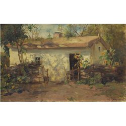 Федорова Мария «Хата с подсолнухами»