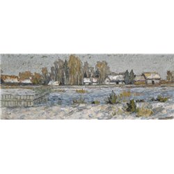 Петровичев Петр « Зимниц рейзаж»