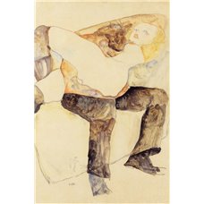 Картина на холсте по фото Модульные картины Печать портретов на холсте Мужчина, держащий женщину на коленях
