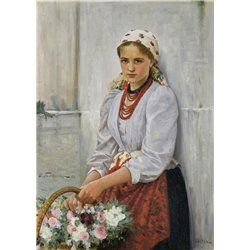Галкин Илья «Цветочница»