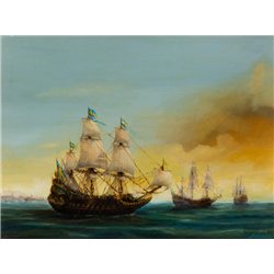 Кроликовский Йозеф «Корабли в море»