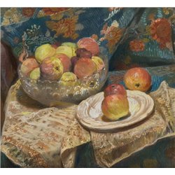 Корин Алексей «Натюрморт с яблоками»