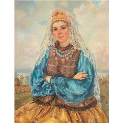 Кацура-Фалилеева Екатерина «Портрет девушки»