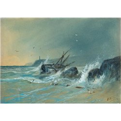 Каразин Николай «Штормовое море»