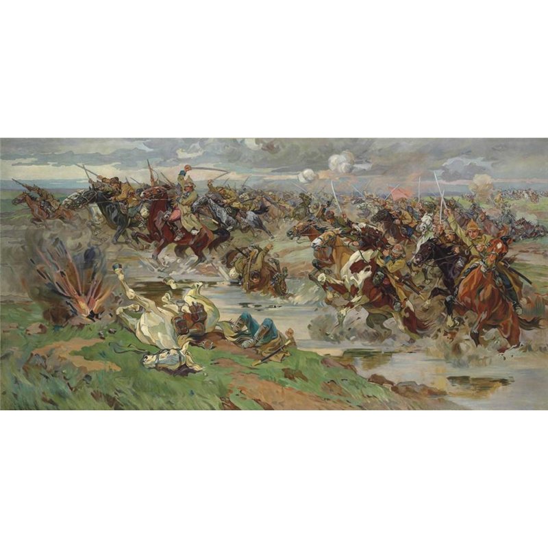Самокиш Николай «Красная кавалерия под Перекопом»