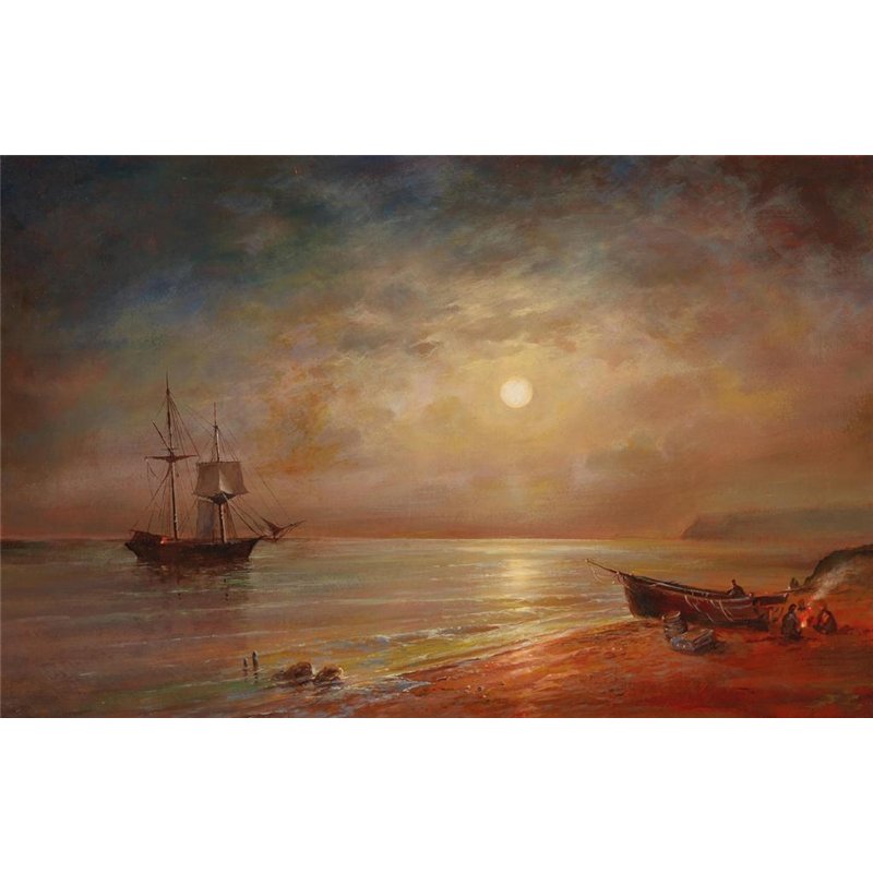 Капустин Григорий «Закат на море»