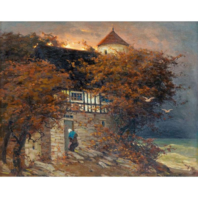 Зарубин Виктор «В сумерках»