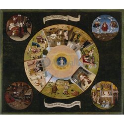 Семь смертных грехов - Модульная картины, Репродукции, Декоративные панно, Декор стен