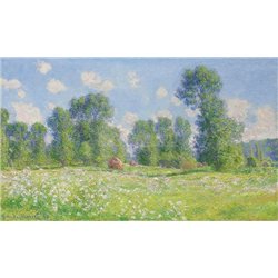 Луг в Живерни, весна