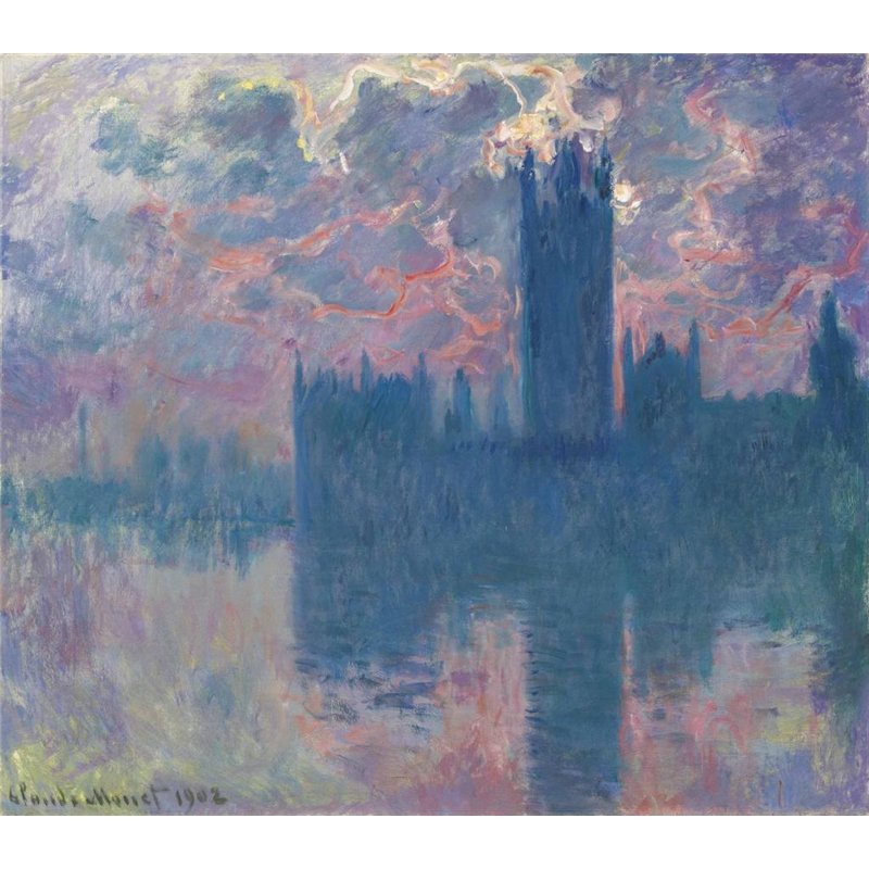 Парламент, закат