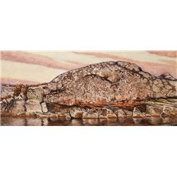Каменный берег - Модульная картины, Репродукции, Декоративные панно, Декор стен