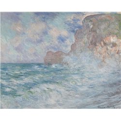 Бурное море в Этрета
