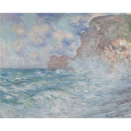 Бурное море в Этрета