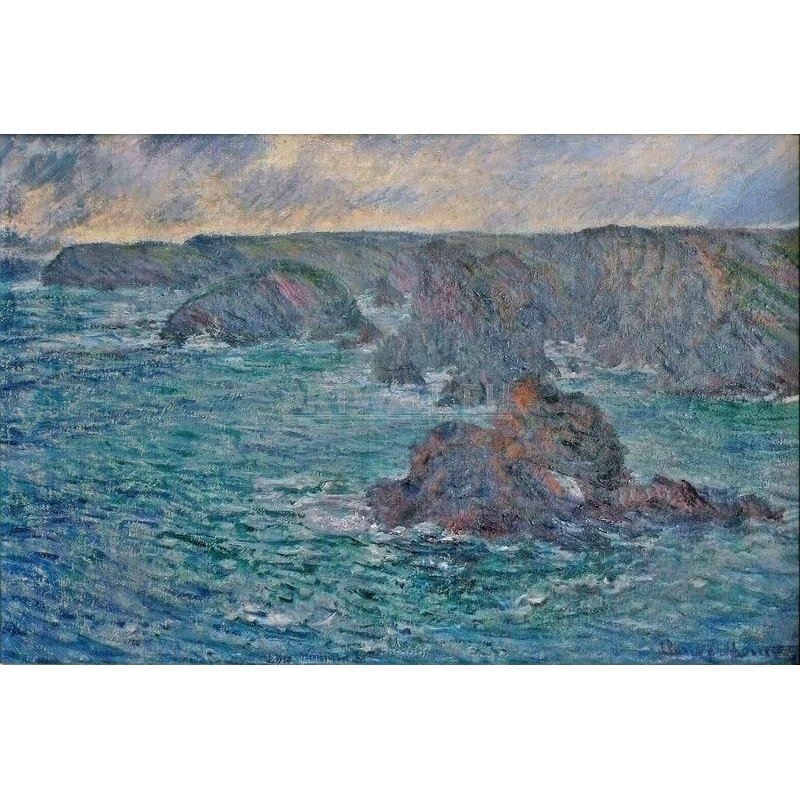 Белль-Иль, утесы