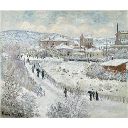 Аржантей в снегу