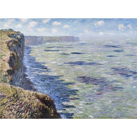 Море в Фекампе, вид с утесов