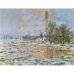 Ледоход, Лавакур, пасмурно