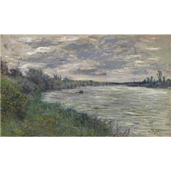 Сена окло Ветейа, ветренная погода