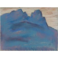 Картина на холсте по фото Модульные картины Печать портретов на холсте Голубая гора, Гармиш-Партенкирхен