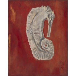 Белый морской конек - Модульная картины, Репродукции, Декоративные панно, Декор стен