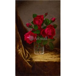 Розы жакюминот - Модульная картины, Репродукции, Декоративные панно, Декор стен