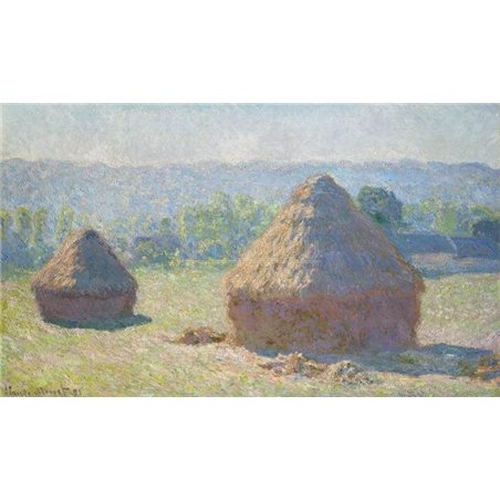 Стога, конец лета