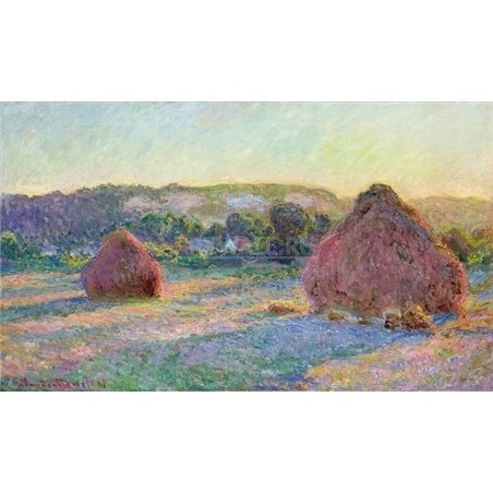 Стога, конец лета