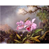 Портреты картины репродукции на заказ - Орхидеи
