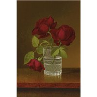 Портреты картины репродукции на заказ - Натюрморт с розами