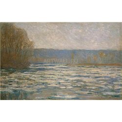 Ледоход на Сене около Беннекура