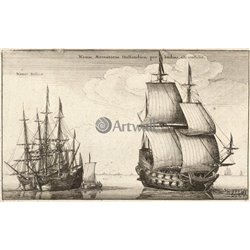Голландские корабли в Ост Индию - Модульная картины, Репродукции, Декоративные панно, Декор стен