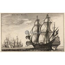 Картина на холсте по фото Модульные картины Печать портретов на холсте Голландские военные корабли