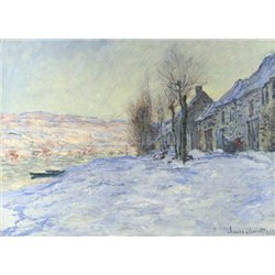 Лавакур, солнце и снег