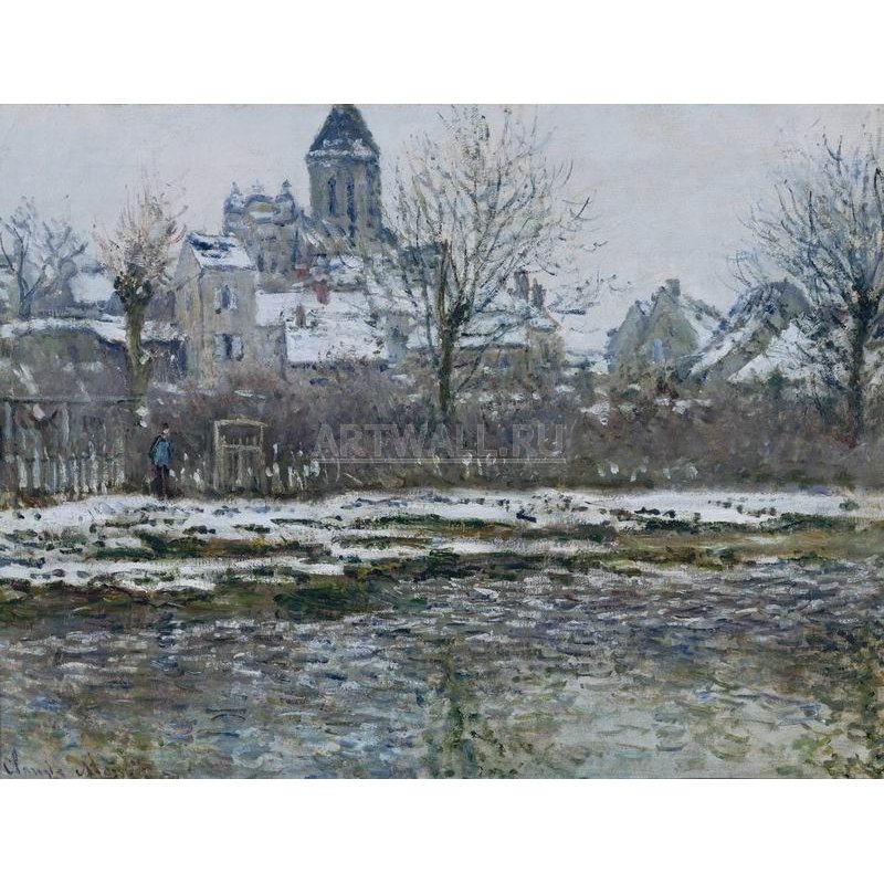 Ветей, снег