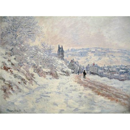 Дорога в Ветей, снег