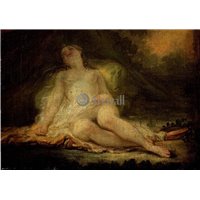 Портреты картины репродукции на заказ - Спящая вакханка