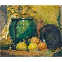 Портреты картины репродукции на заказ - Натюрморт с лимонами и апельсинами