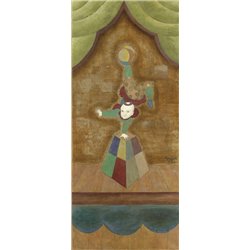 Акробат, стоящий на одной руке - Модульная картины, Репродукции, Декоративные панно, Декор стен