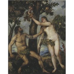 Адам и Ева - Модульная картины, Репродукции, Декоративные панно, Декор стен
