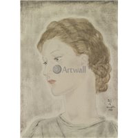 Портреты картины репродукции на заказ - Портрет женщины со светлыми глазами