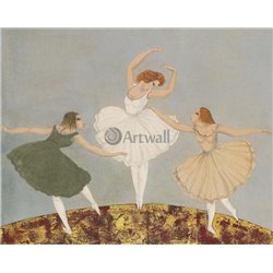 Три танцовщицы - Модульная картины, Репродукции, Декоративные панно, Декор стен