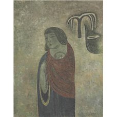 Картина на холсте по фото Модульные картины Печать портретов на холсте Стоящая женщина