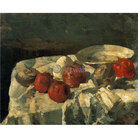 Красные яблоки