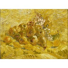 Картина на холсте по фото Модульные картины Печать портретов на холсте Айва, лимоны, груши и виноград
