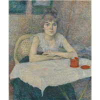 Портреты картины репродукции на заказ - Девушка за столом