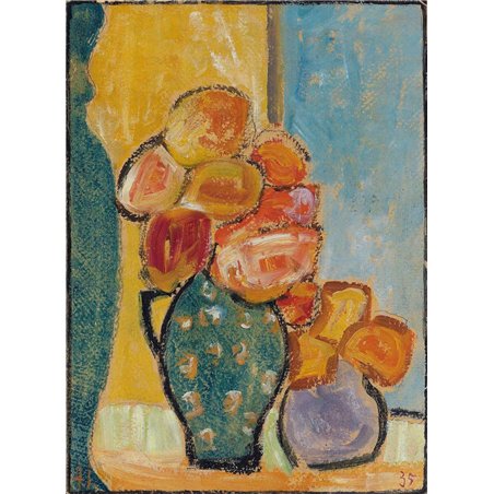 Натюрморт с тремя вазами