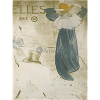 Портреты картины репродукции на заказ - Литография из альбома Эллис