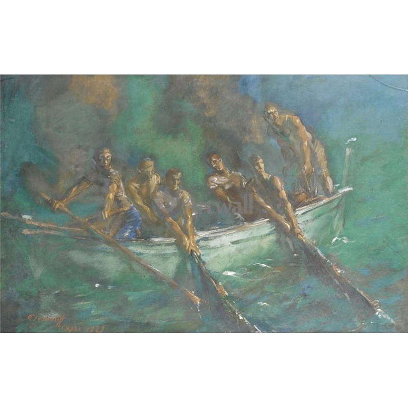 Ночной лов рыбы