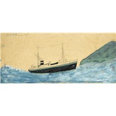 Картина на холсте по фото Модульные картины Печать портретов на холсте Корабль в море