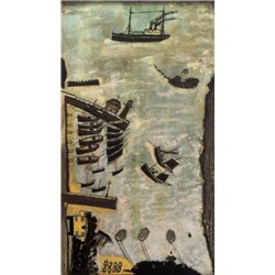Залив Сент-Айвс - Модульная картины, Репродукции, Декоративные панно, Декор стен